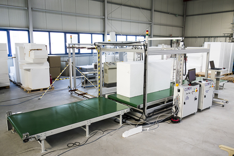 CNC corte hilo caliente Línea INDUSTRIAL